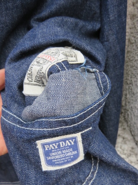 PAYDAY | PAYDAY SELVEDGE WWⅡ TYPE COVER ALL INDIGO Sale! 40%OFF