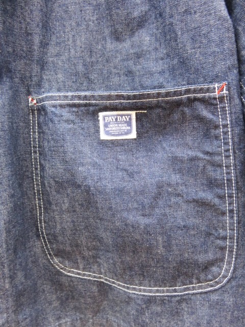 PAYDAY | PAYDAY SELVEDGE WWⅡ TYPE COVER ALL INDIGO Sale! 40%OFF